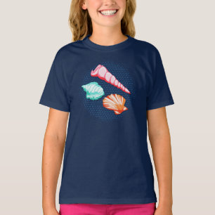 T-shirt Sea Shells Sandy Beach Vacances