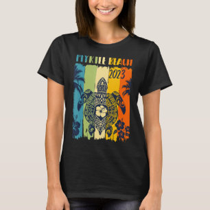 T-shirt Sea Turtle Retro Myrtle Beach Carolina Famille Vac