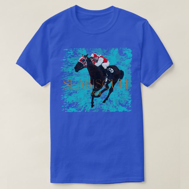 T-shirt Seabiscuit 1938 Cheval de l'année (Design devant)