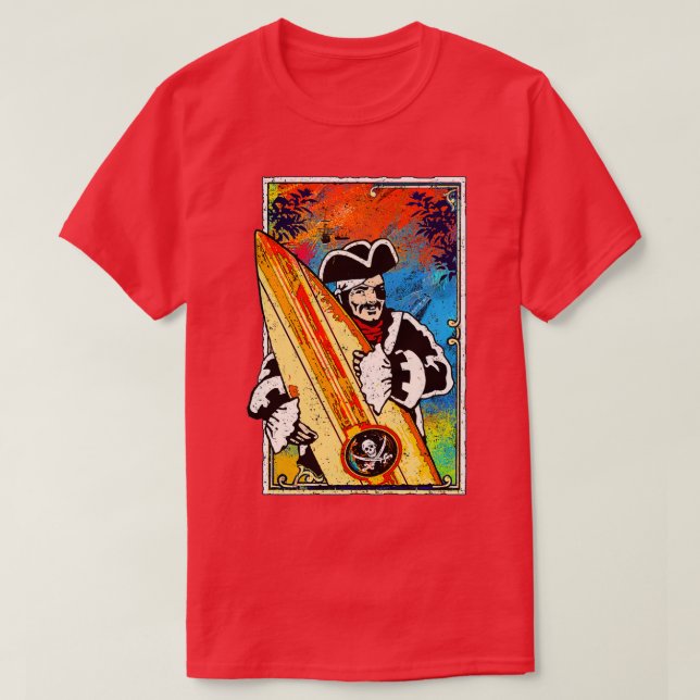 T-shirt Seadog Piratex27s Surf T (Design devant)