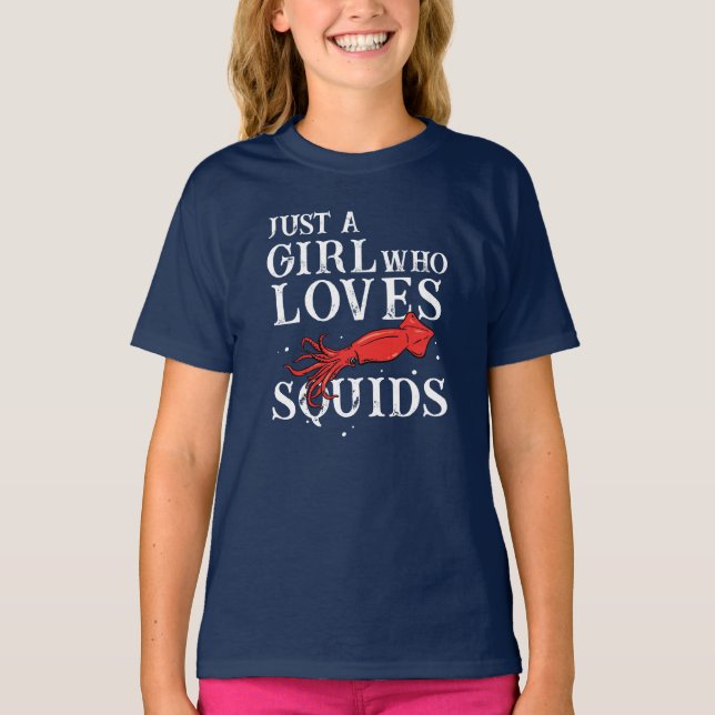 T-shirt Seafood Squid Lover Nautical Chef Gag (Devant)