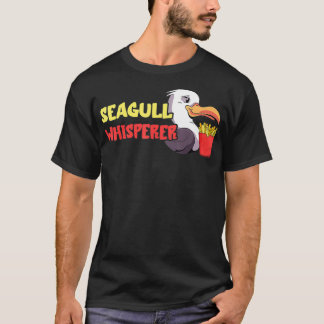 T-shirt Seagull French Fries Lover Whisperer Fast Food dea
