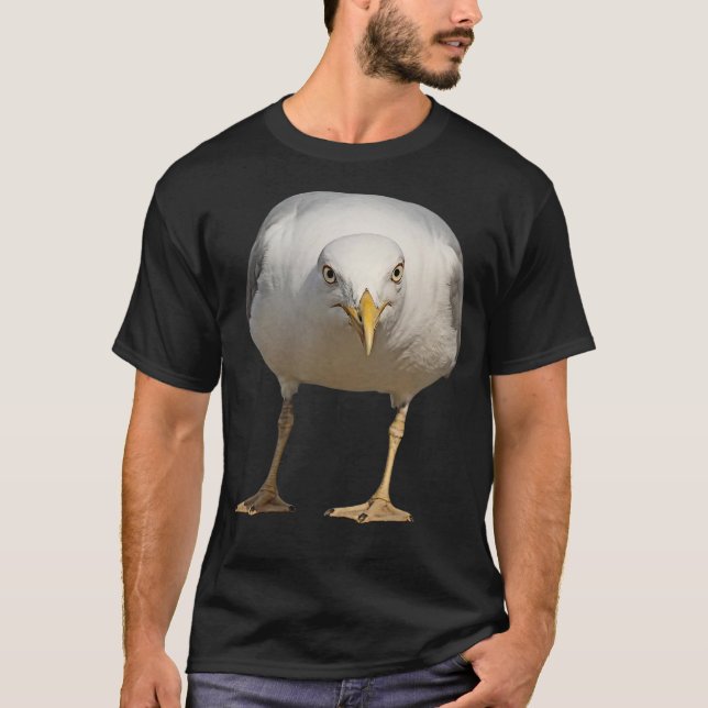 T-shirt Seagull Staring (Devant)