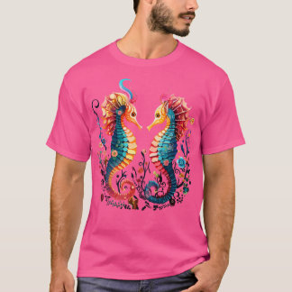 T-shirt Seahorse Couple Valentine