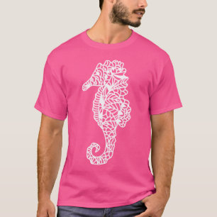 T-shirt Seahorse Nautique Preppy Ocean Beach Deep Sea Divi