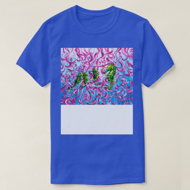 T-shirt Seahorse Papa 2022 (Design devant)