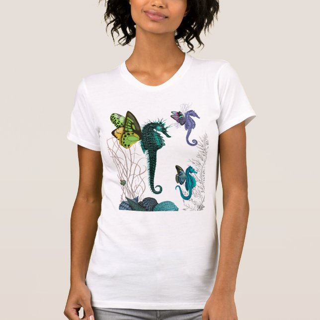 T-shirt Seahorse Trio Avec Ailes (Devant)