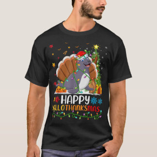 T-shirt Seal Animal Lover Funny Happy Seal HelloThanksMas 