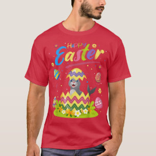 T-shirt Seal Lover Drôle OEuf de Pâques Sceau Joyeux Pâque