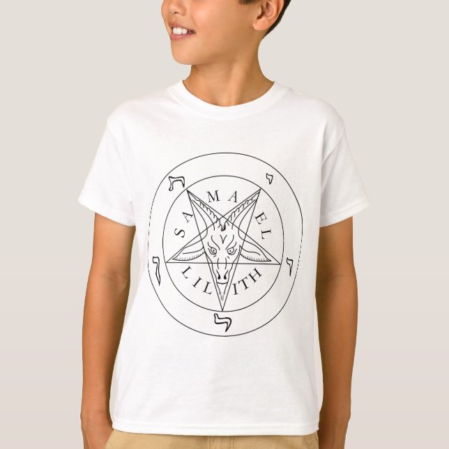 T-shirt Seal of Baphomet (Devant)