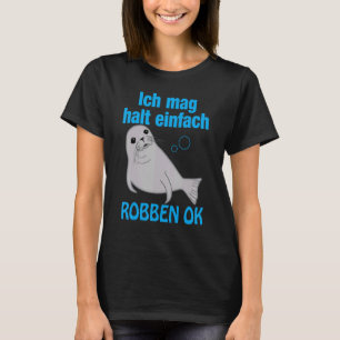 T-shirt Seal Sea Creatures Dit Femmes Hommes Enfants