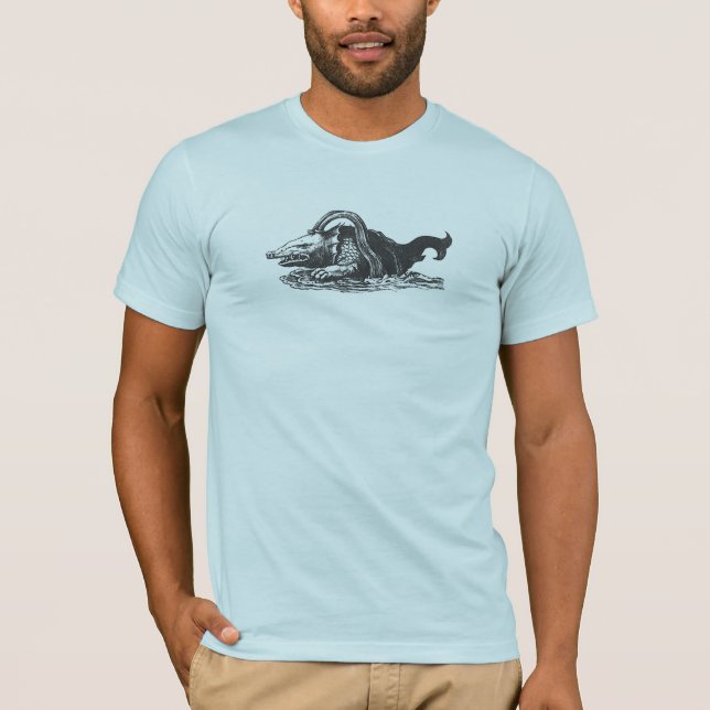T-shirt Seamonster 2 : La baleine (Devant)