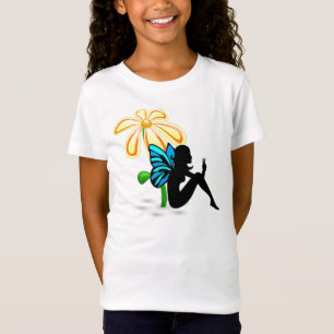 T-Shirt Séance féerique de paix sous une fleur jaune