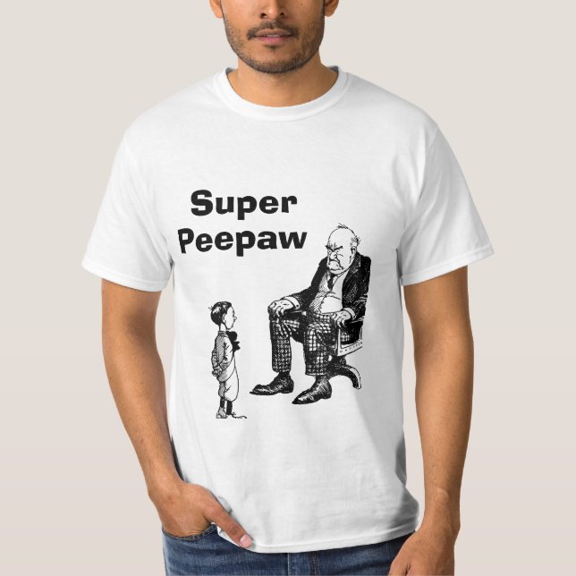 T-shirt Séance superbe de Peepaw (Devant)