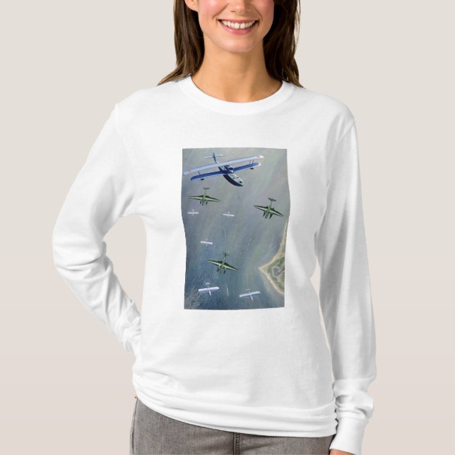 T-shirt Seaplanes, 1933 (Devant)