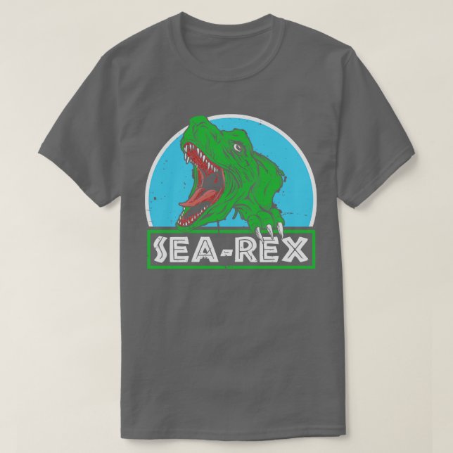 T-shirt SeaRex Mosasaurus Dinosaur (Design devant)