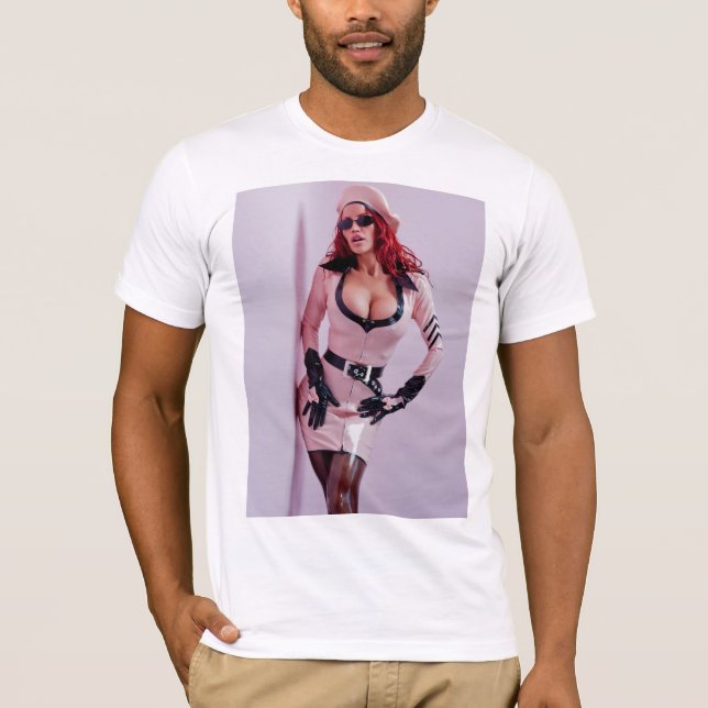 T-SHIRT - Seargent rose - Bianca Beauchamp (Devant)