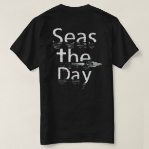 T-shirt Seas The Day (Design Blanc)