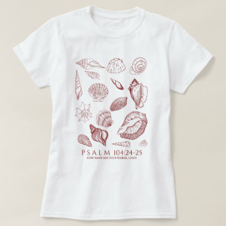 T-shirt Seashell Bible Verse