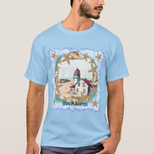 T-shirt Seashell Lighthouse