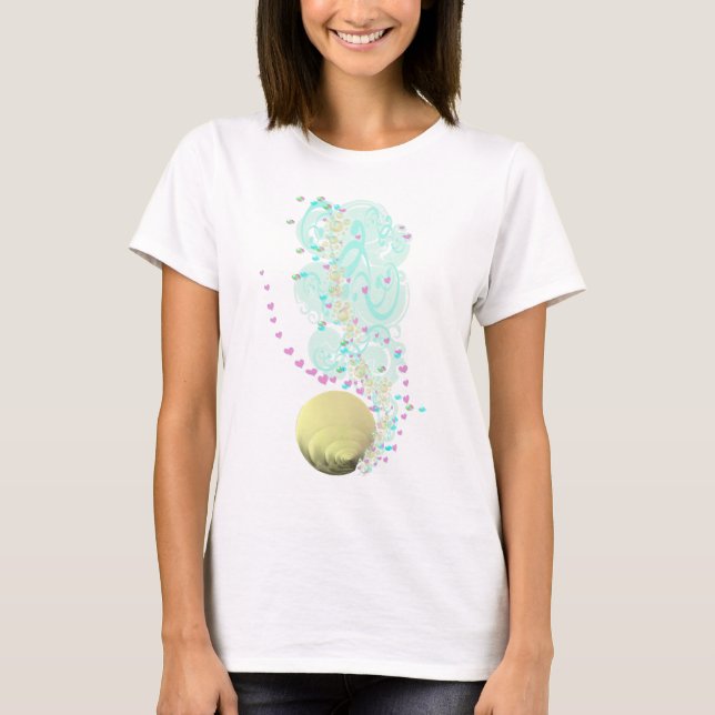 T-shirt SeaShells BeachWedding (Devant)