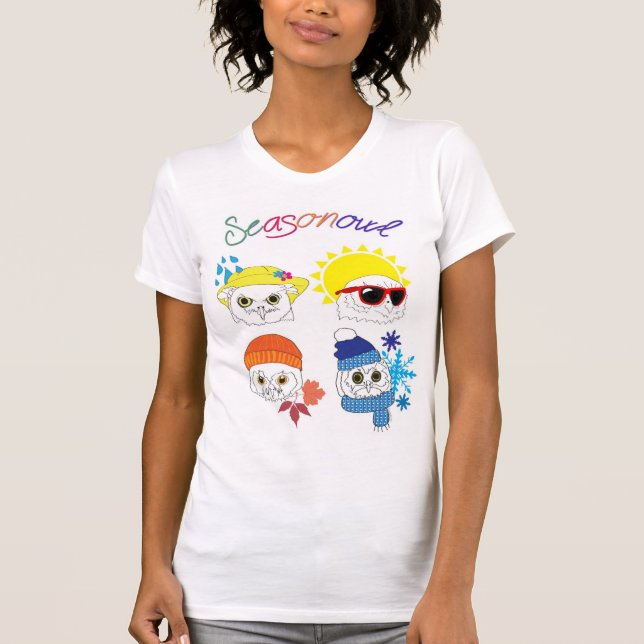 T-shirt Seasonowl (Devant)