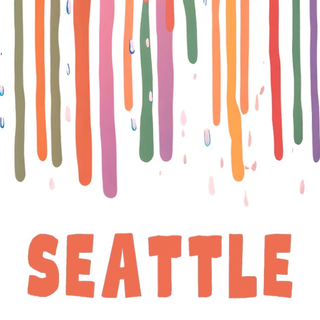 T-shirt Seattle Drizzle (Créateur téléchargé)