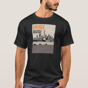 T-shirt Seattle Grunge 1991 Music Vibe