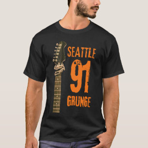 T-shirt Seattle Grunge Music 1991