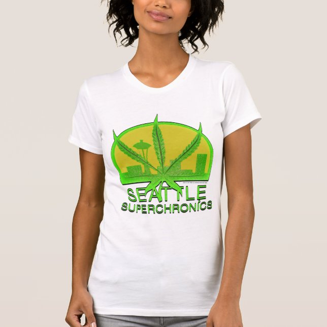 T-shirt Seattle Superchronics (Devant)