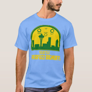 T-shirt Seattle Superfuzz Grunge Music Hommage