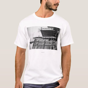 T-shirt Seattle, totem Polonais de WAIndian au carré de