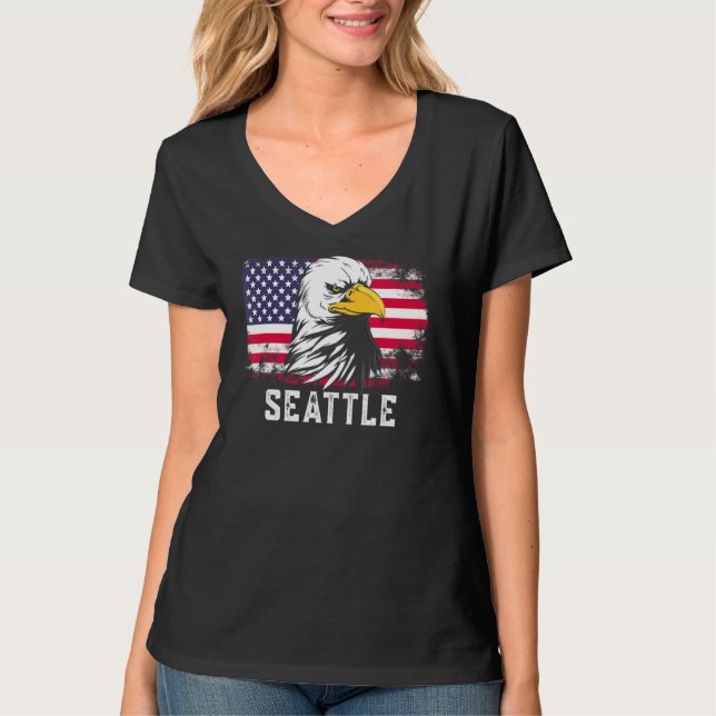 T-shirt Seattle Usa (Devant)