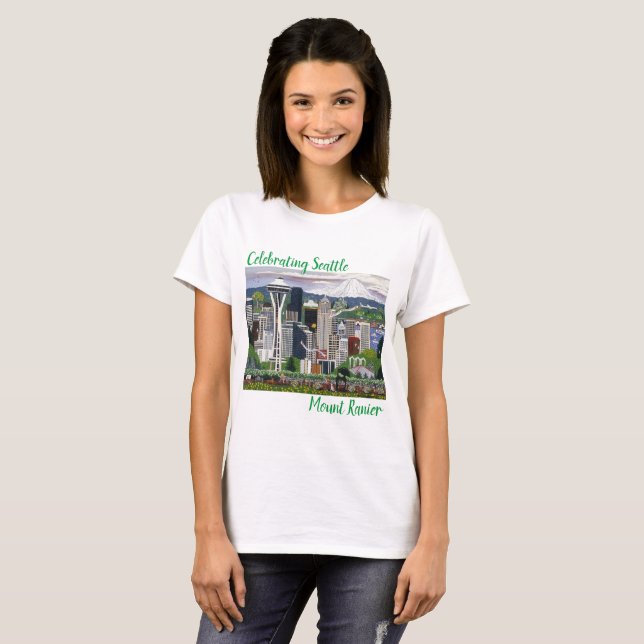 T-shirt Seattle Washington (Devant entier)