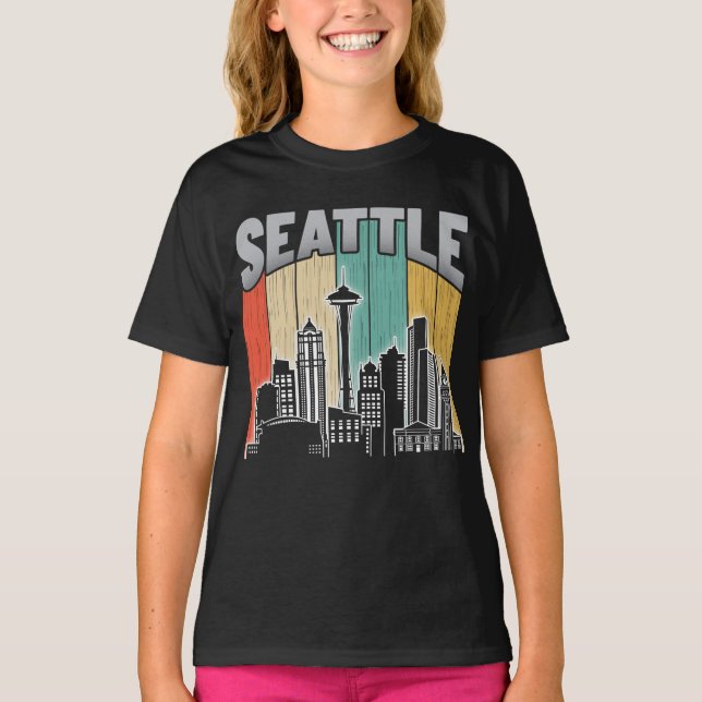 T-shirt Seattle Washington (Devant)
