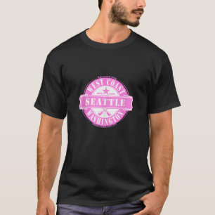 T-shirt Seattle Washington États-Unis d'Amérique Nous