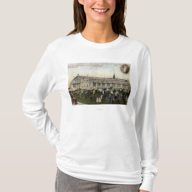 T-shirt Seattle, Washington - vue d'agricole (Devant)