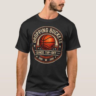 T-shirt Seaux qui tombent depuis le début Vintage