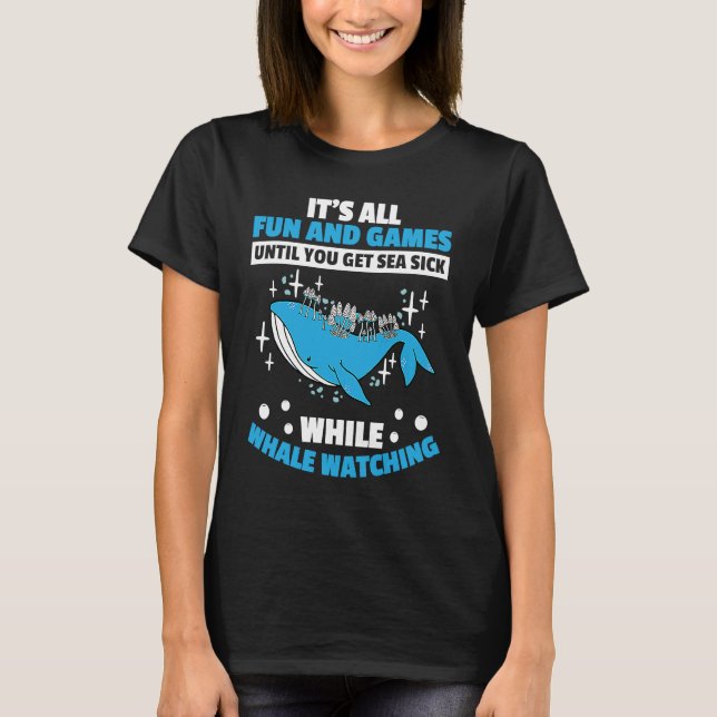 T-shirt Seaworld Cetacean Orca Observation des baleines (Devant)