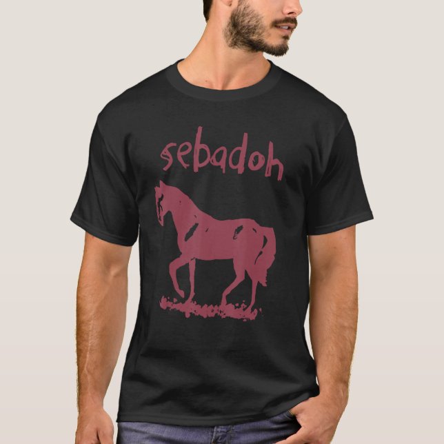 T-shirt Sebadoh Geek Nerd Graphic (Devant)