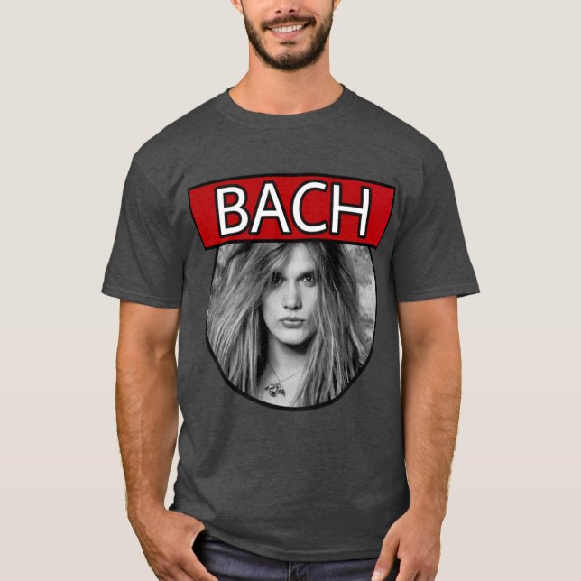 T-shirt Sebastian Bach Skid Row ami amis (Devant)