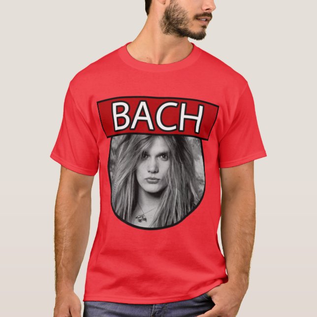 T-shirt Sebastian Bach Skid Row rétro (Devant)