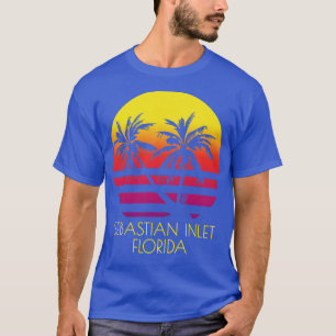 T-shirt Sebastian Inlet Floride Coucher de soleil tropical