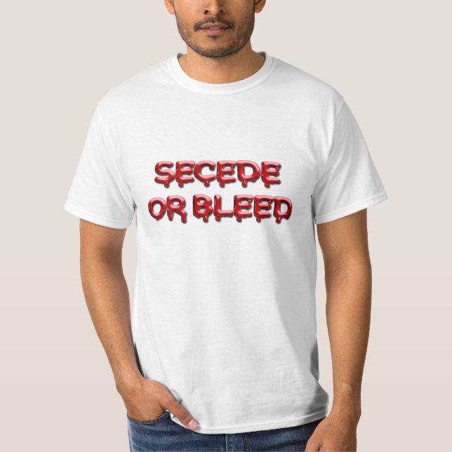 T-SHIRT SÉCEDER OU BLER (Devant)