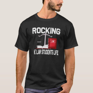 T-shirt Secouer la vie des étudiants en droit - Drôle d'ét
