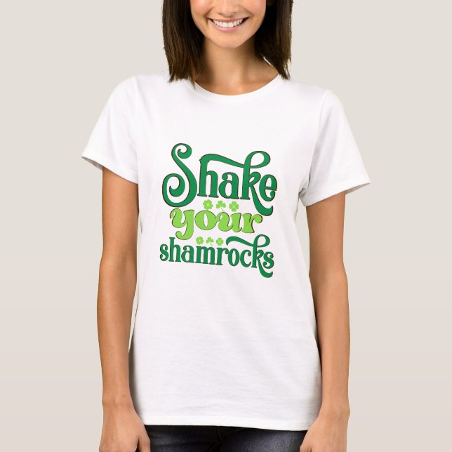 T-shirt Secouer vos Shamrocks (Devant)