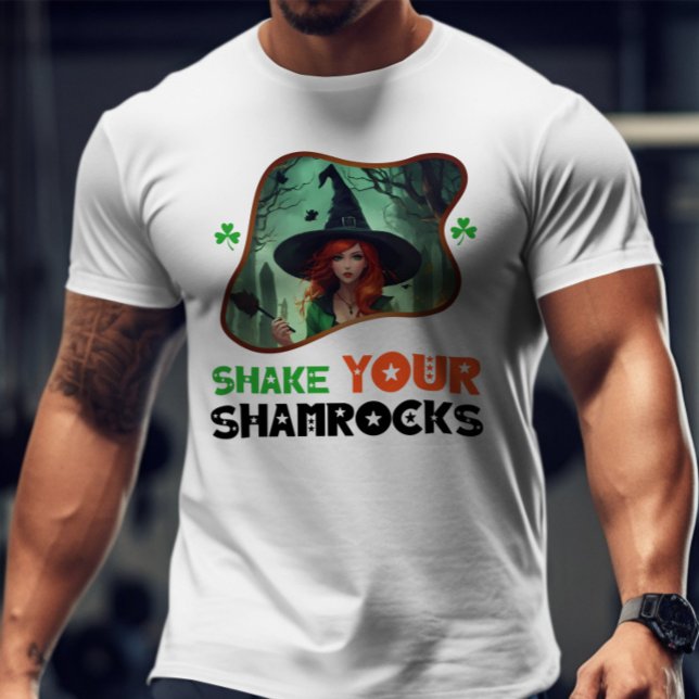 T-shirt Secouez vos Shamrocks - Traditions irlandaises (Créateur téléchargé)