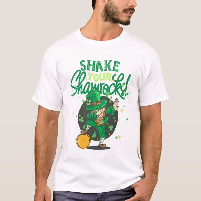 T-shirt Secouez votre trèfle  (Devant)