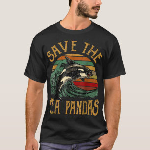 T-shirt Secourez Les Orques De Baleine Tueuse Sauvez Les P