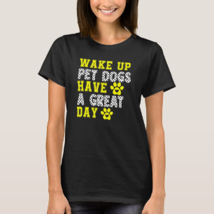 T-shirt Secourir Adopter l'amour mignon chien mâle proprié